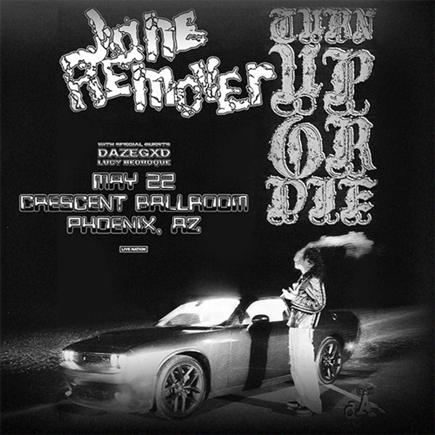 Jane Remover 2026 live concert poster